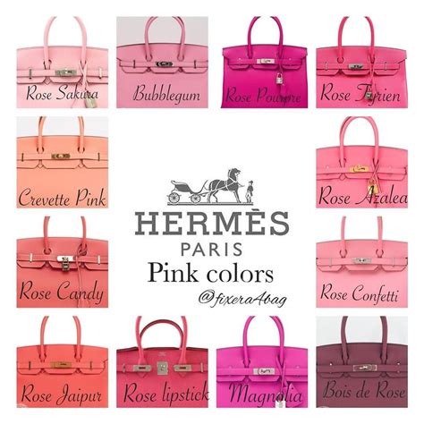 hermes bag art|hermes handbags color chart.